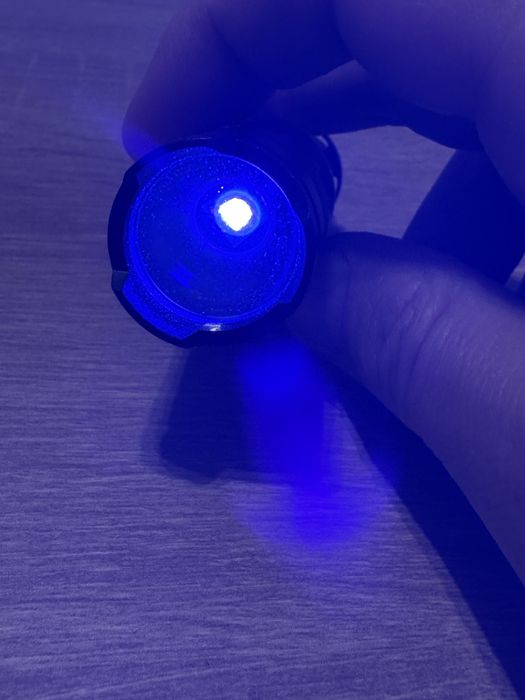Lanterna UV, 395 nm, Negru