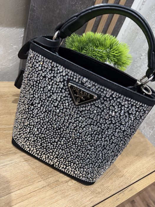 Чанта с камъчета нова