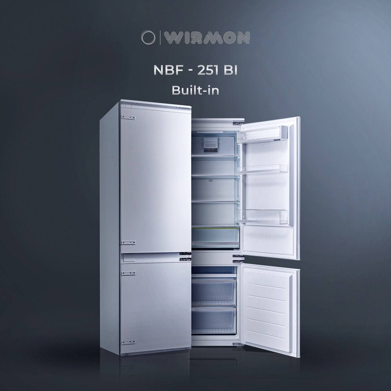 Встраиваемый холодильник WIRMON NBF-251BI NO-FROST с доставкой: 480 у.е ...
