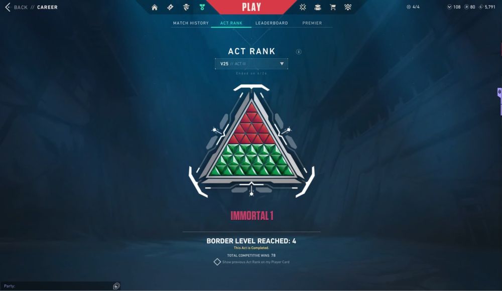 Продам аккаунт Valorant