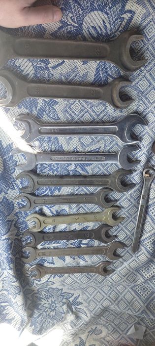 Ключи ссср рожковые новые и б.у