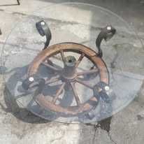 Masa din roata de car