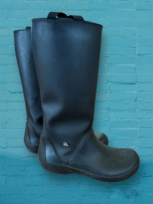 Дамски гумени ботуши Crocs р-р 38