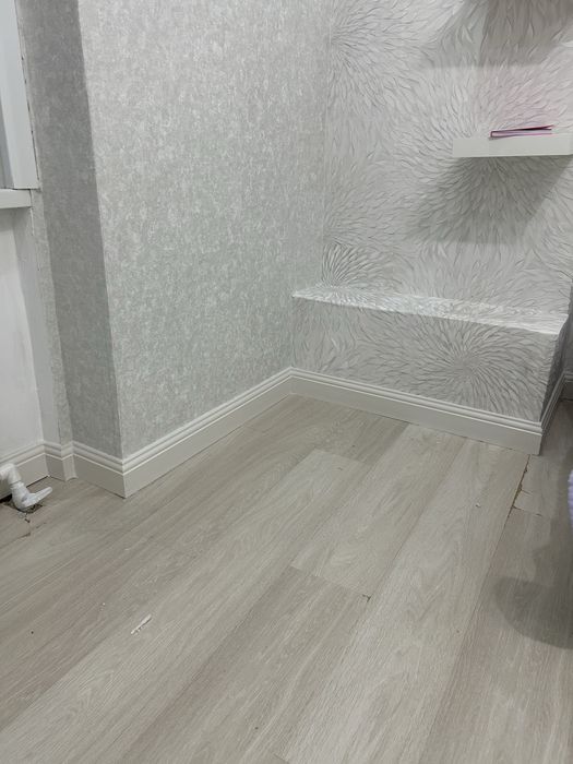 Установка плинтуса