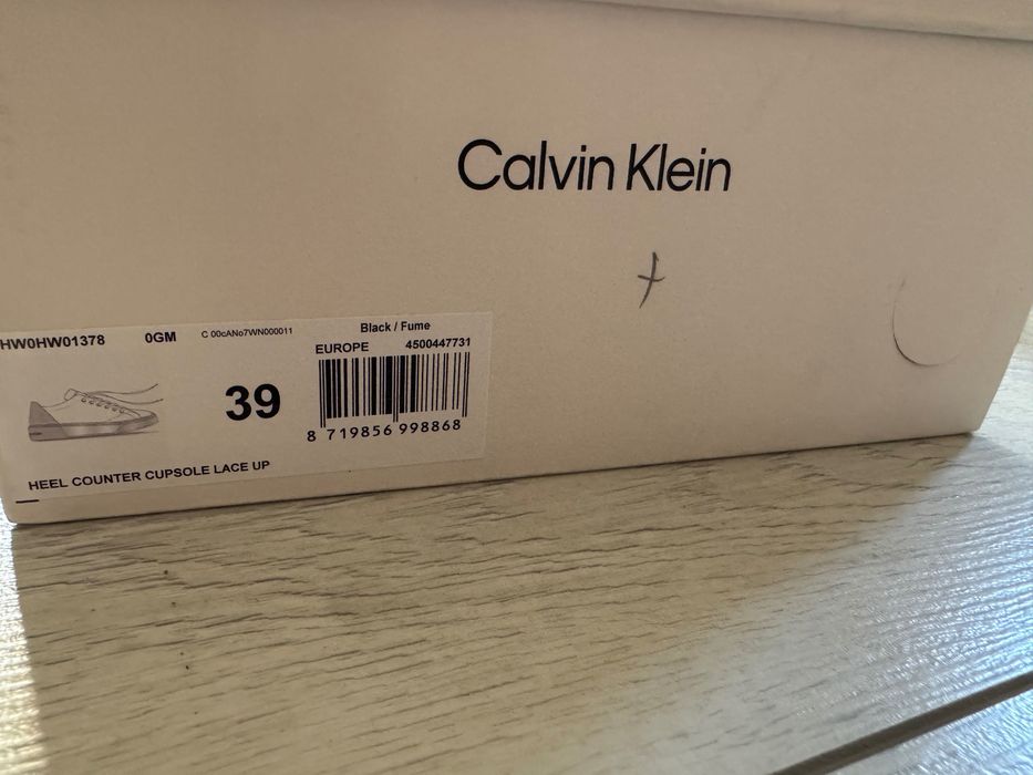 Adidasi dama Calvin Klein piele naturala 39