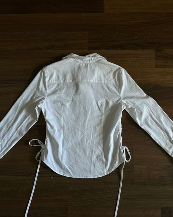 Вталена риза ZARA с връзки