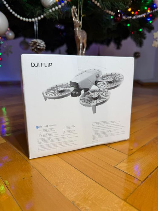 Drona DJI Flip (DJI RC 2) 4K, 48MP, alb - NOUA