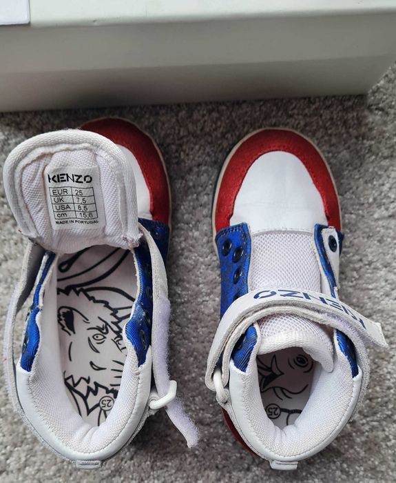 Детски високи маратонки Kenzo - размер 25