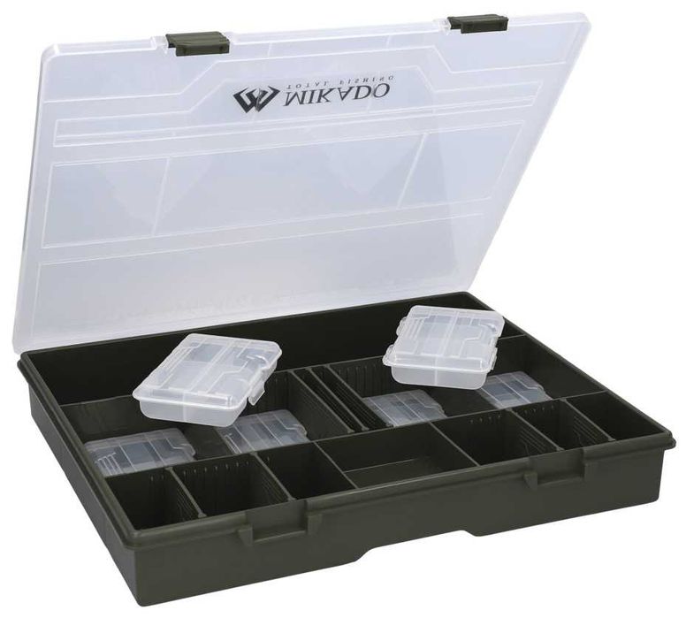 Кутия за шаранджийски аксесоари Mikado Box Carp