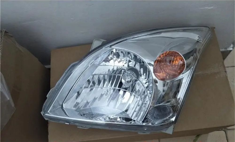 Фары на Тойота Прадо 120 фонари оптика стопы решетка бампер