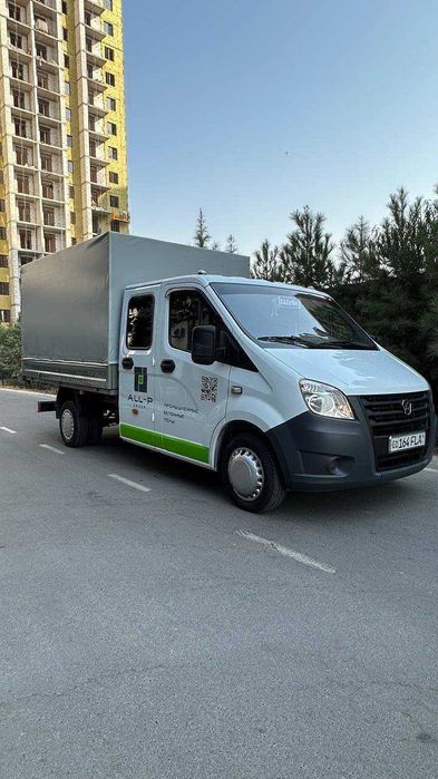 . Avtotent Furgon Gazel dubul kabina