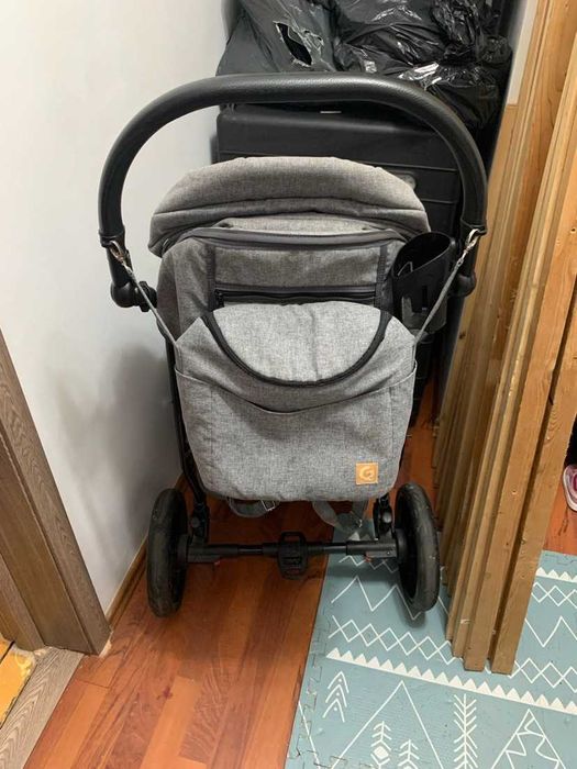 Carucior copii 3 in 1 Boston Grey Jeans