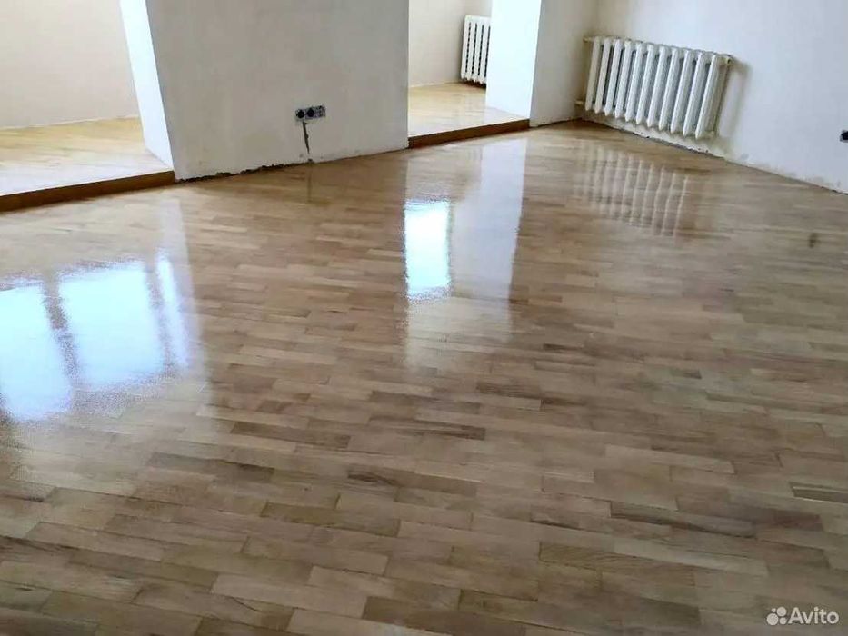 Шлифовка паркета / Реставрация пола без пыли, shlifovka pol parket