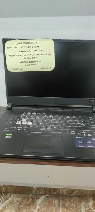Laptop Rog Strix  G512Li (efn)