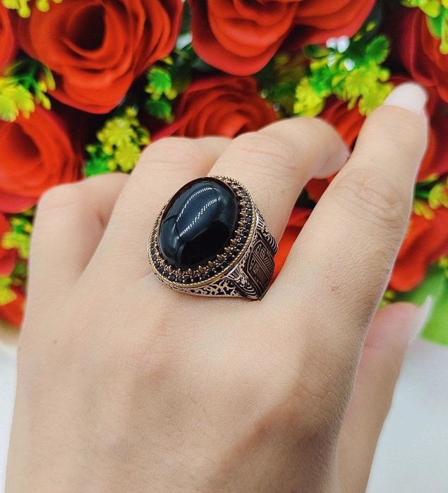 925 proba tozza kumushdan yasalgan erkaklar uzuklari