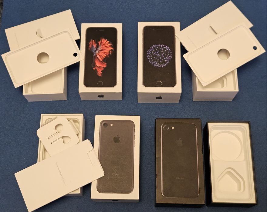 Lot 2 telefoane colectie/piese Iphone SE 16/32GB A1723 2016 + 4 cutii