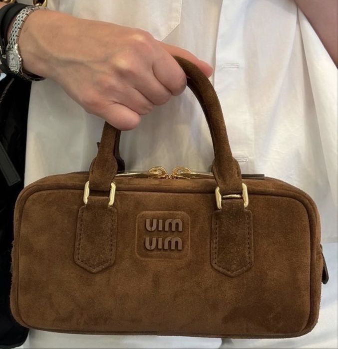 Замшевая Сумка Miu Miu