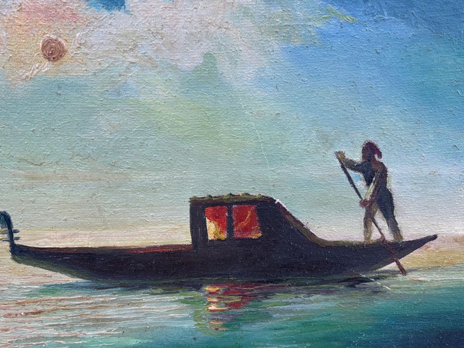 Картина масло върху платно