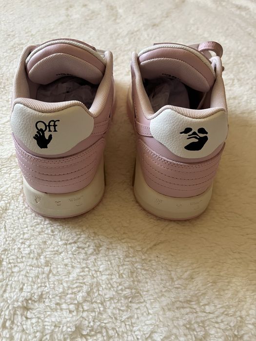 Adidași Off White out of office roz marimea 38