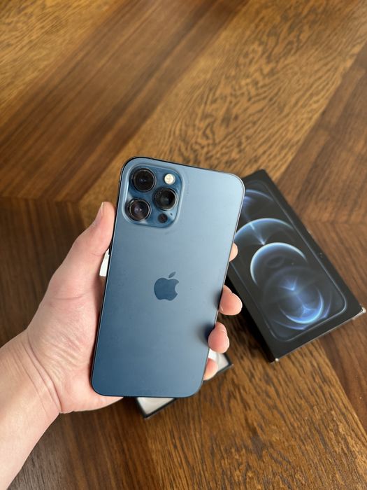 Iphone 12 pro max blue в идеальном состоянии
