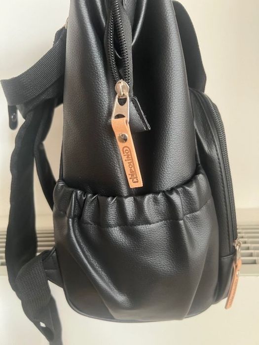 Кожена раница за количка за бебе chipolino