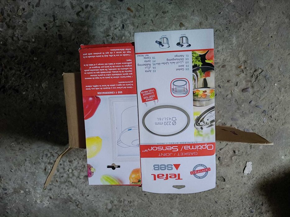 Garnitură pentru oala sub presiune SEB/TEFAL Sensor/Optima 4,5-6 litri