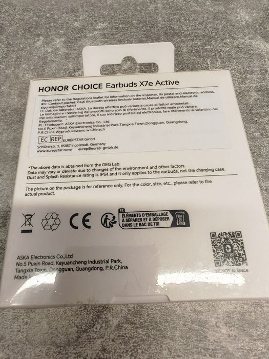 Vând căști Honor Choice Earbuds X7e Active