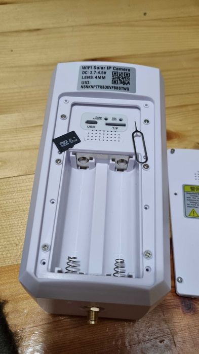 Соларна Смарт Камера за Външен Монтаж FipTec LS01 Pro, WiFi, Full HD