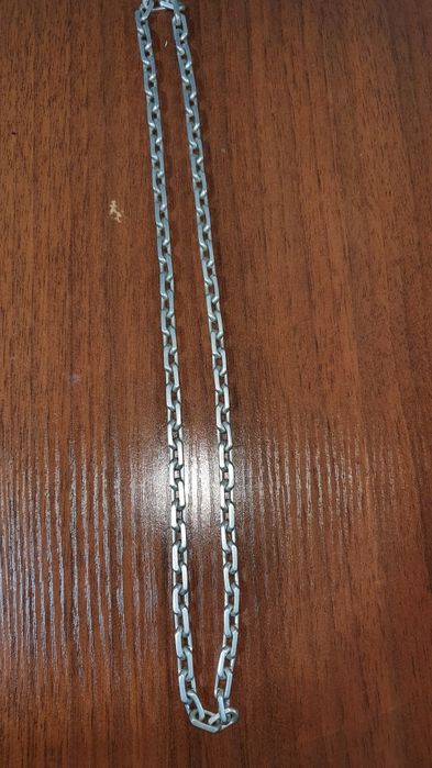 Продам серебряную цепь, плетение якорное. Новое