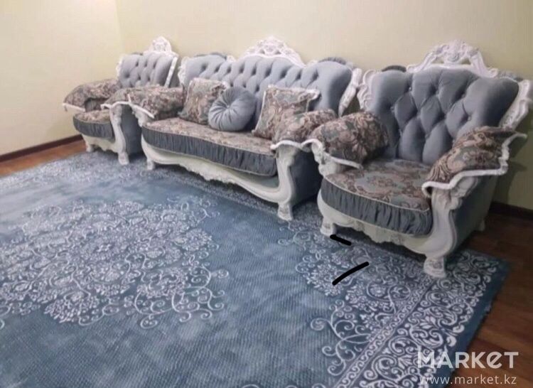 2 ком кв, 8- мкр 16- дом, 3- этаж