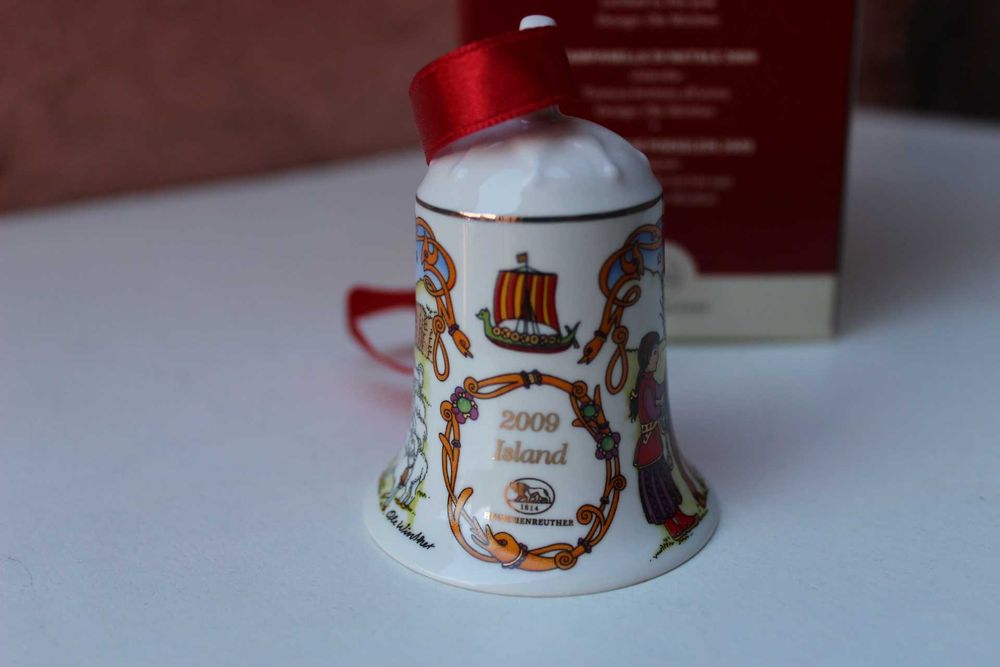 Clopotel portelan colectie, ed limitata HUTSCHENREUTHER 2009