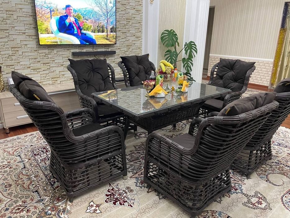 Садовая мебел. Stol stullar