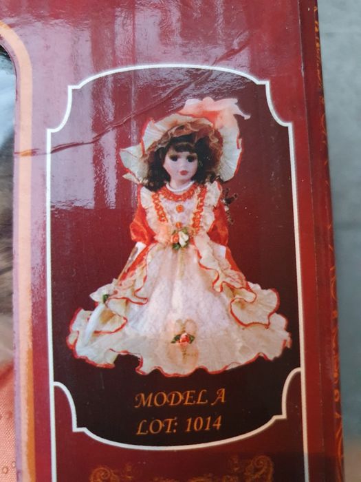 Papusa Ceramica RCO, Stil Victorian, 30CM