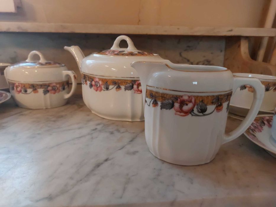 Сервиз за чай чешки порцелан