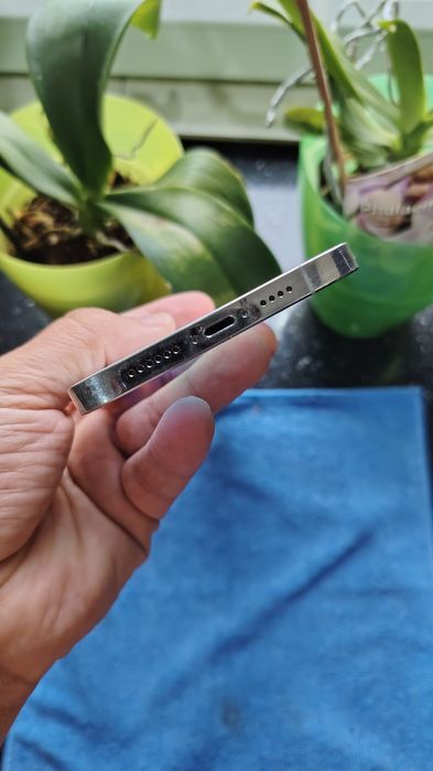 IPhone 12  Max 128GB Alb Display Original Fisurat