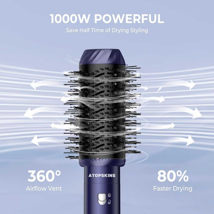 Atopskins Air Styler 6-в-1 стилизатор за коса с кръгла четка 1