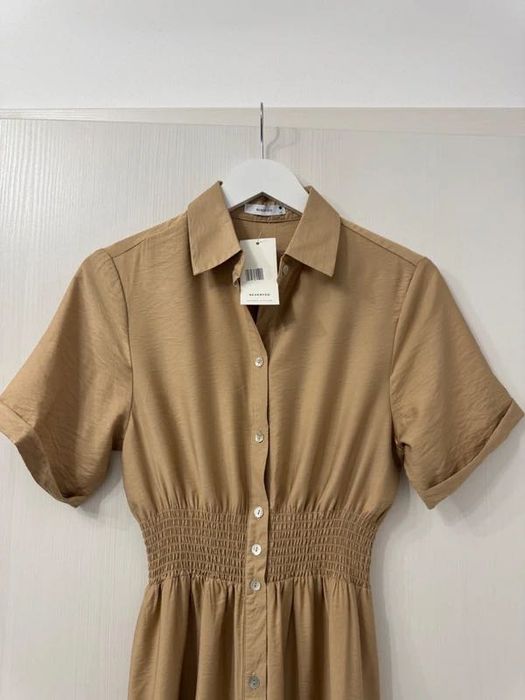 Rochie midi camel - Reserved - xs