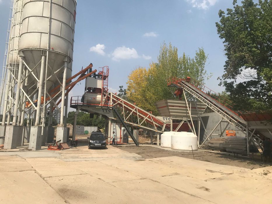 Бетонные заводы, бетоносмесительные заводы, Миксер