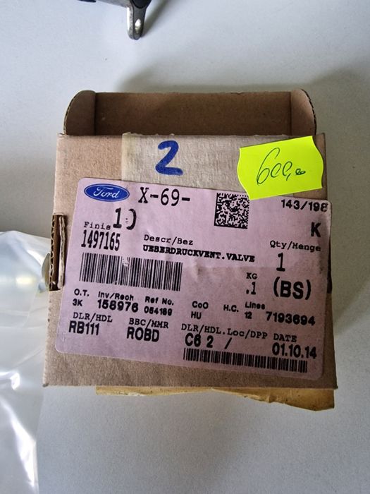 Supapa presiune pe rampa pt dubiteFiiat,Peugeot,Citroen