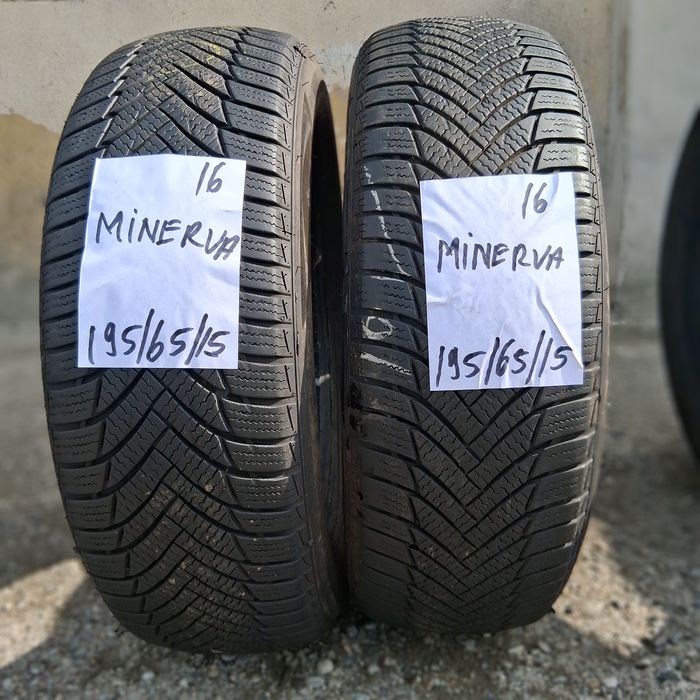 2×195/65/15M+S.MINERVA.Stare excelenta.