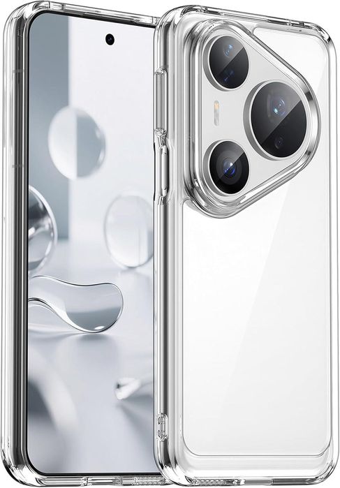 Прозрачен кейс space case за huawei pura 80 pro