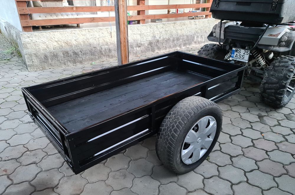 Remorca remorcuta atv tractoras motocultor sau auto