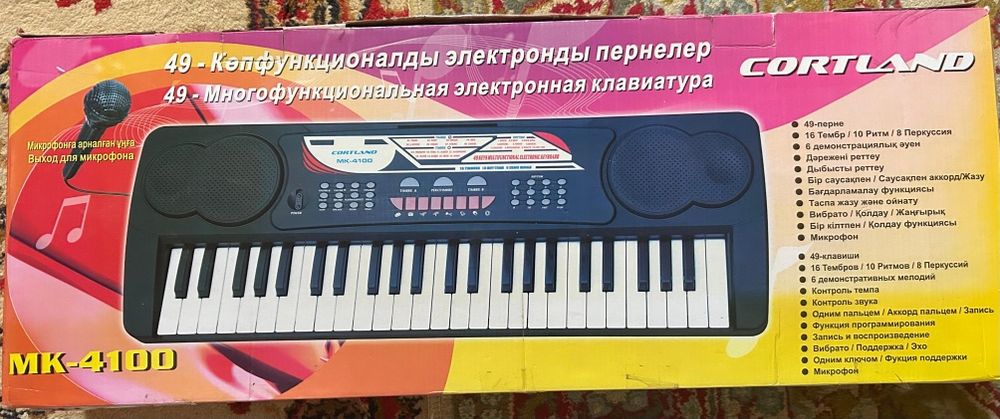 Электронное многофункциональное пианино