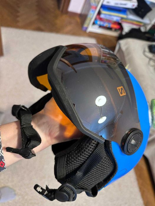 Casca Ski copii salomon groom visor M