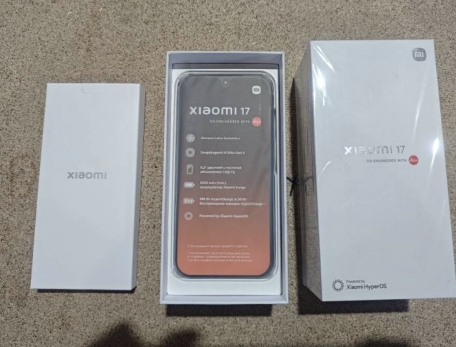 Xiaomi 17 12/256 gb.