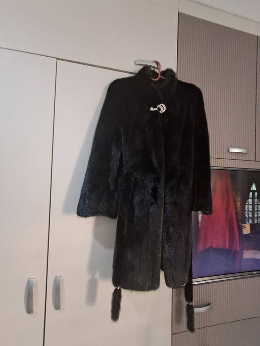 Шуба норковая теплая