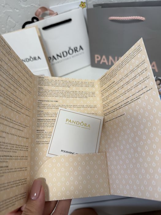 Документы и коробка Pandora