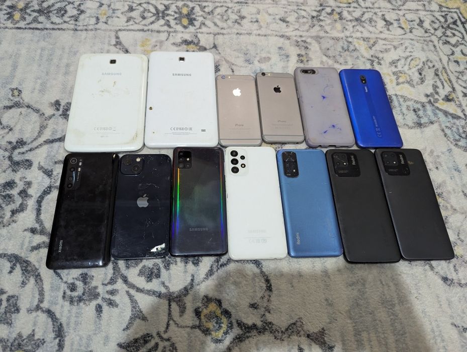 Телефоны на запчасти iPhone, Samsung, Xiaomi, redmi