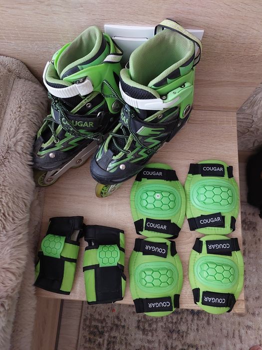 Ролики + Защитники в хорошем состочнии