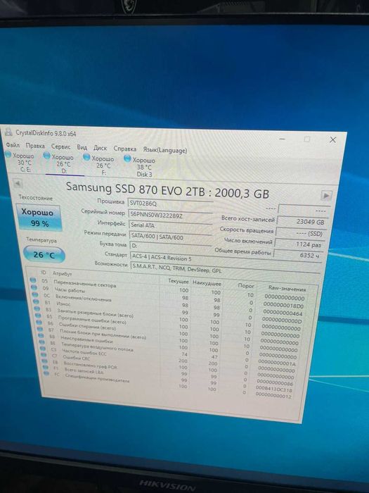 SSD 480gb / 512gb/ 2 tb жесткий диск